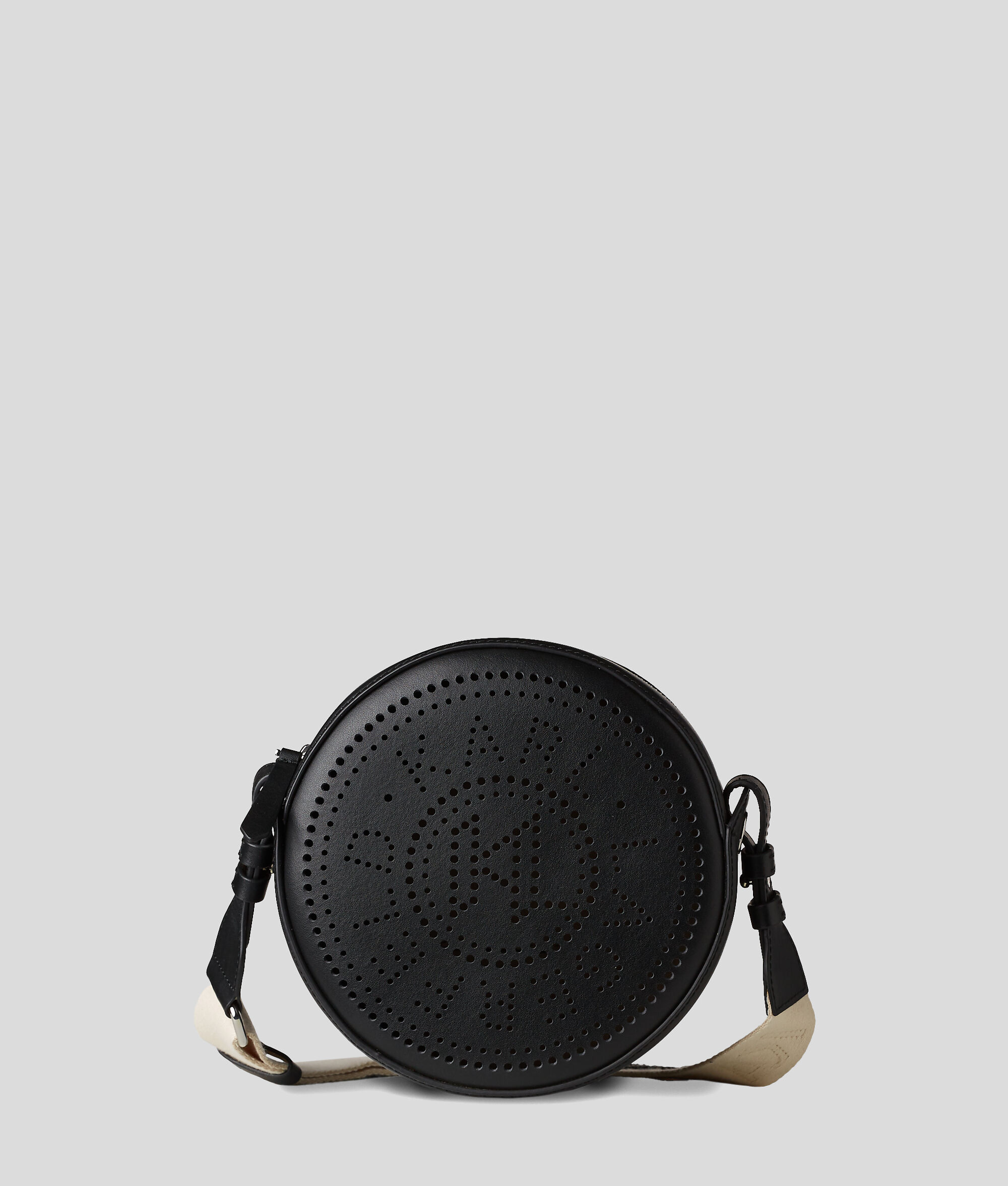 (image for) Intimate K/CIRCLE ROUND PERFORATED LOGO CROSSBODY BAG